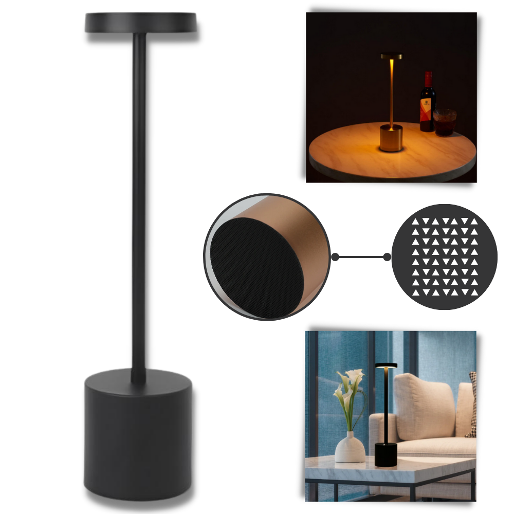 Lámpara sobremesa inalámbrica y recargable
- Ozerty