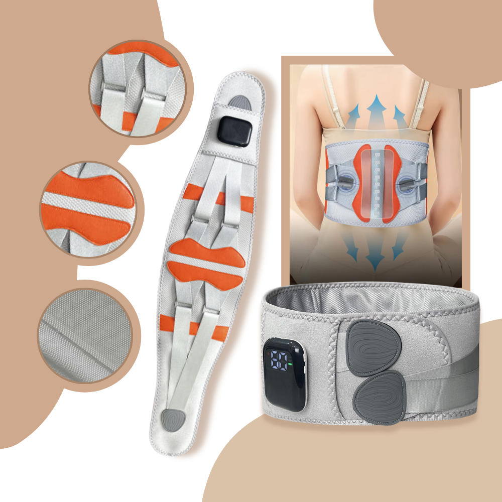 Masaje térmico para la ciática con corsé - Ozerty