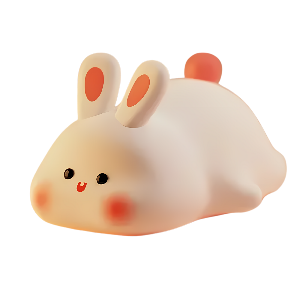 Lámpara de noche con forma de conejito adorable
- Ozerty
