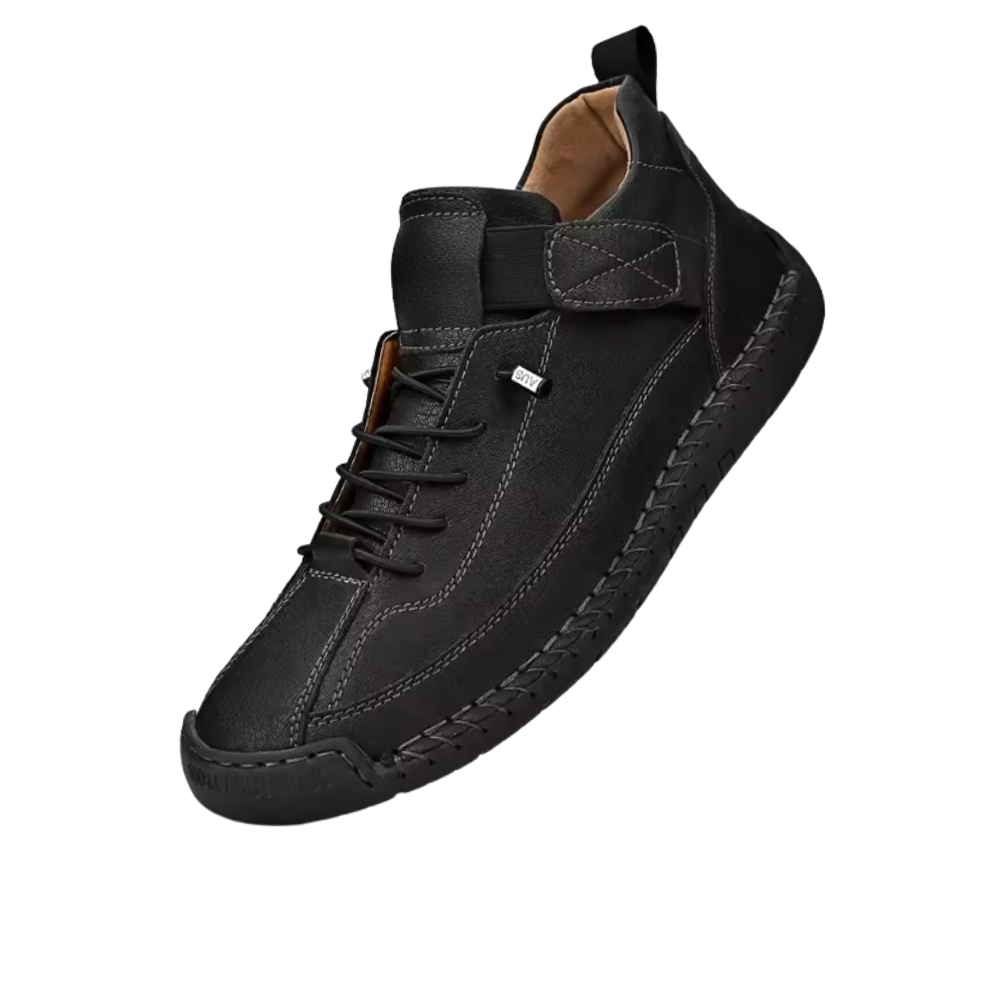 Zapatillas ortopédicas Cradled Walk -Negro para hombre - Ozerty
