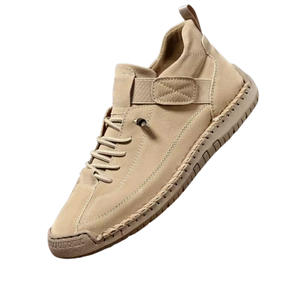 Zapatillas ortopédicas Cradled Walk -Caqui para mujer - Ozerty