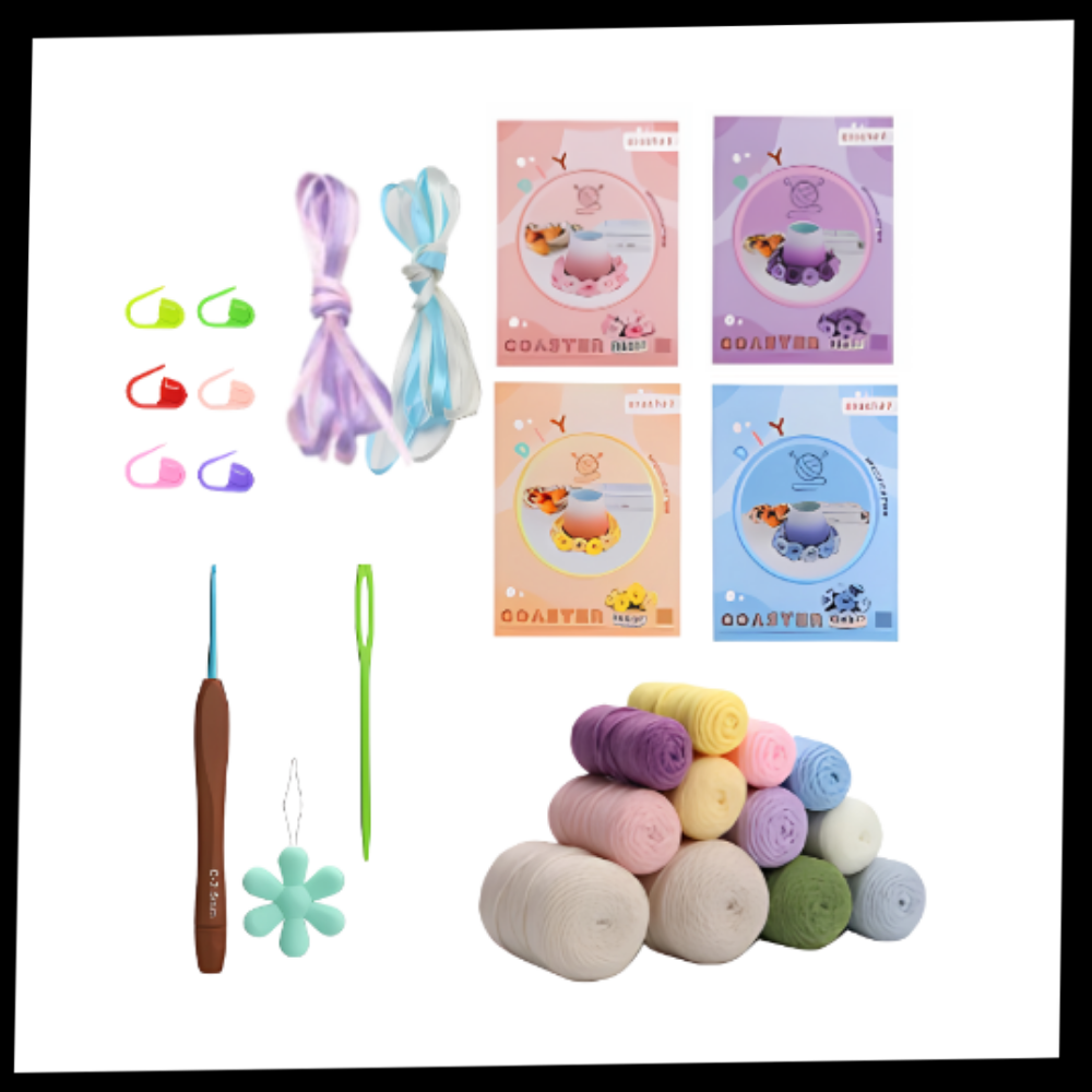 Set de posavasos creativos DIY
- Ozerty