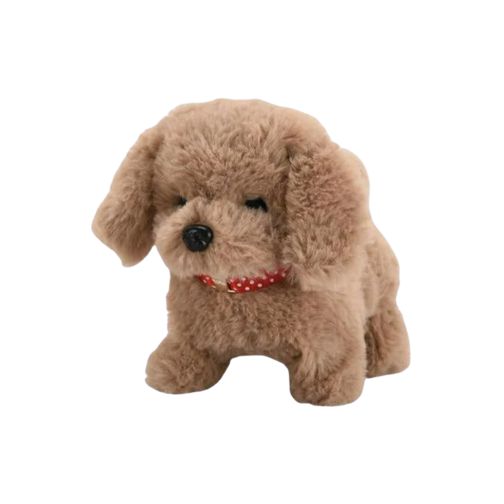 Cachorro de peluche interactivo
-Labrador beige - Ozerty