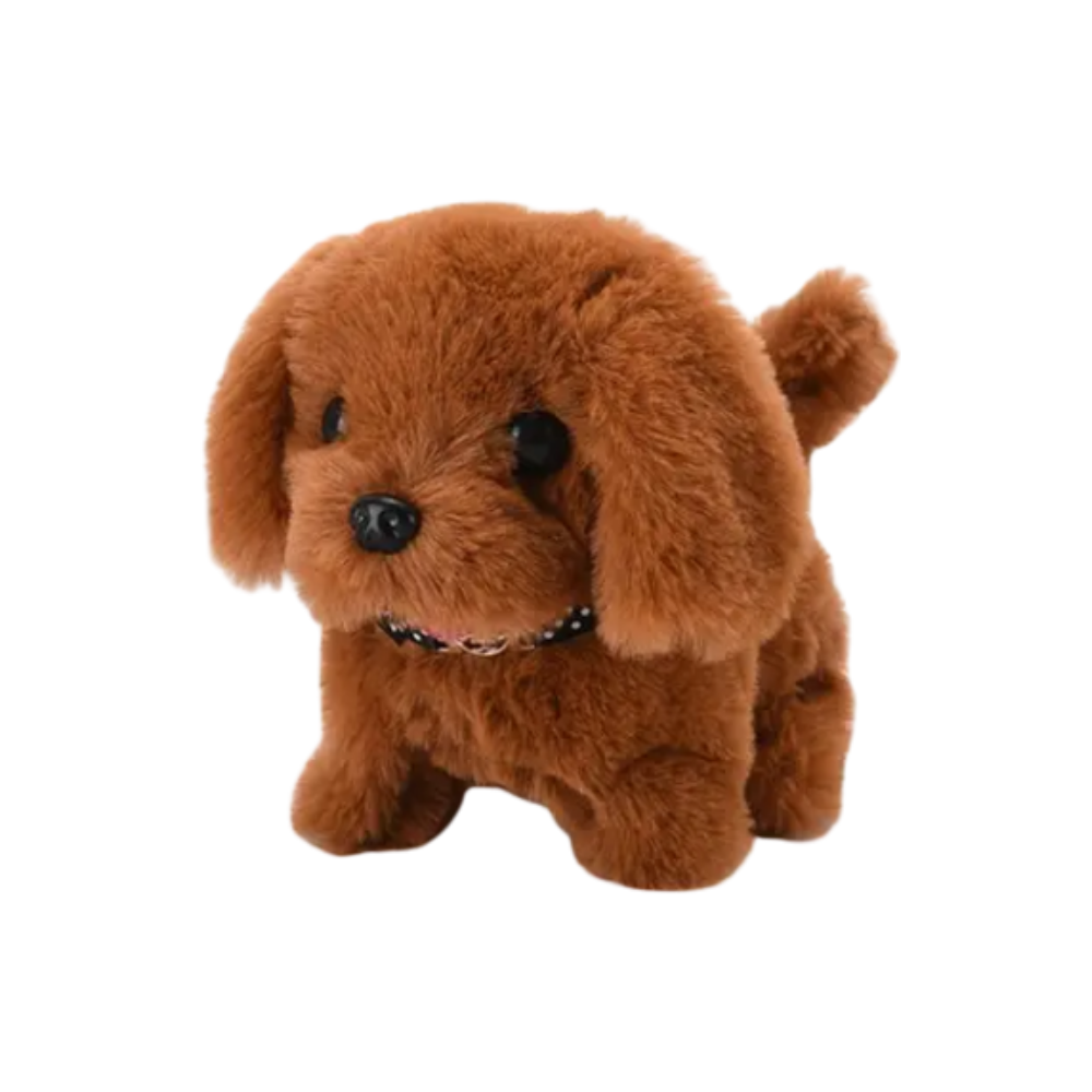 Cachorro de peluche interactivo
-Labrador marrón - Ozerty