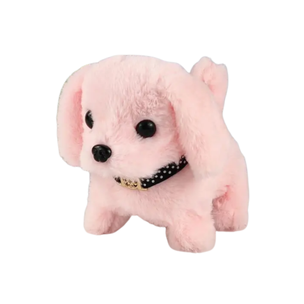 Cachorro de peluche interactivo
-Labrodor rosa - Ozerty