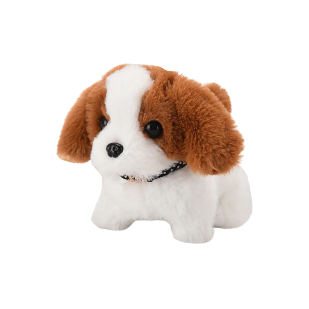 Cachorro de peluche interactivo
-San Bernardo marrón - Ozerty