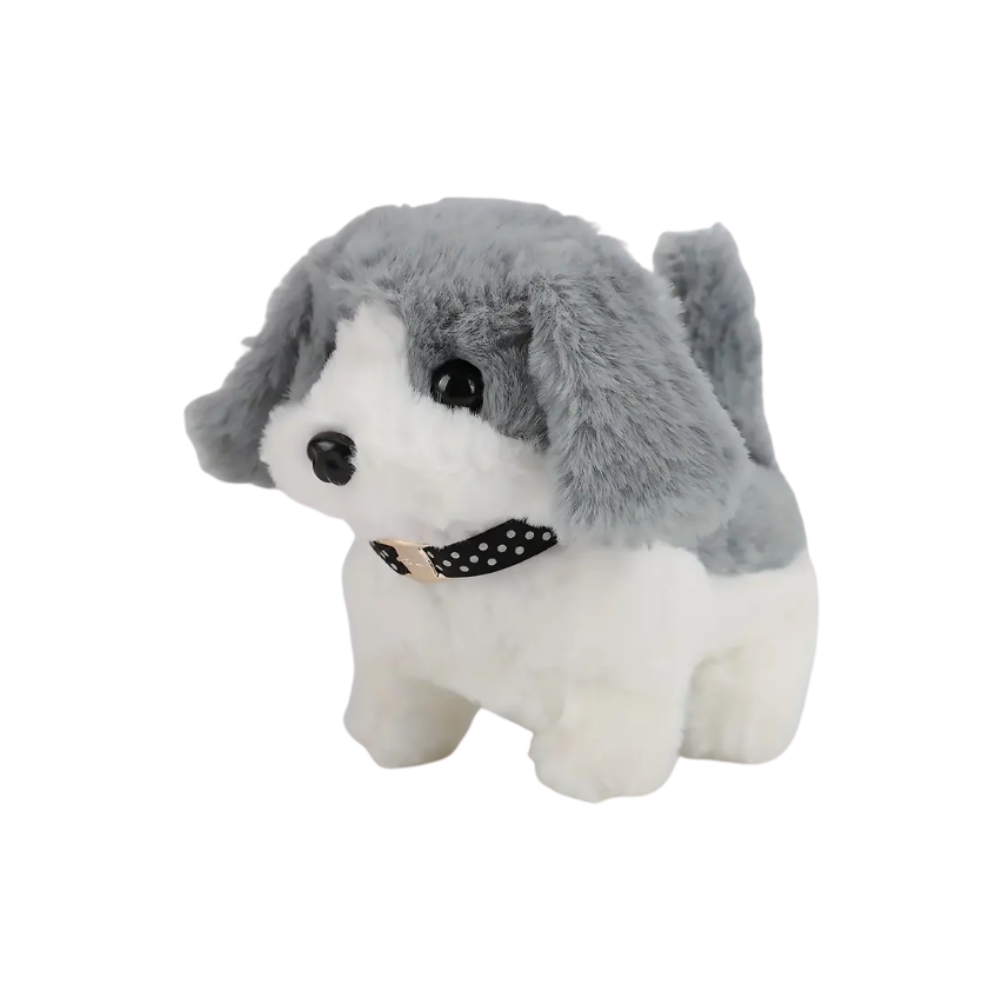 Cachorro de peluche interactivo
-San Benardo gris - Ozerty