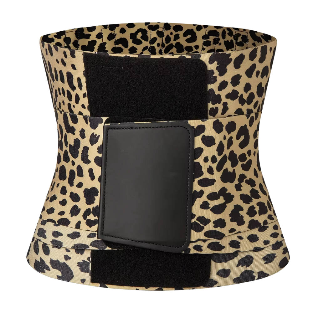 Faja moldeadora para la cintura -Leopardo amarillo - Ozerty