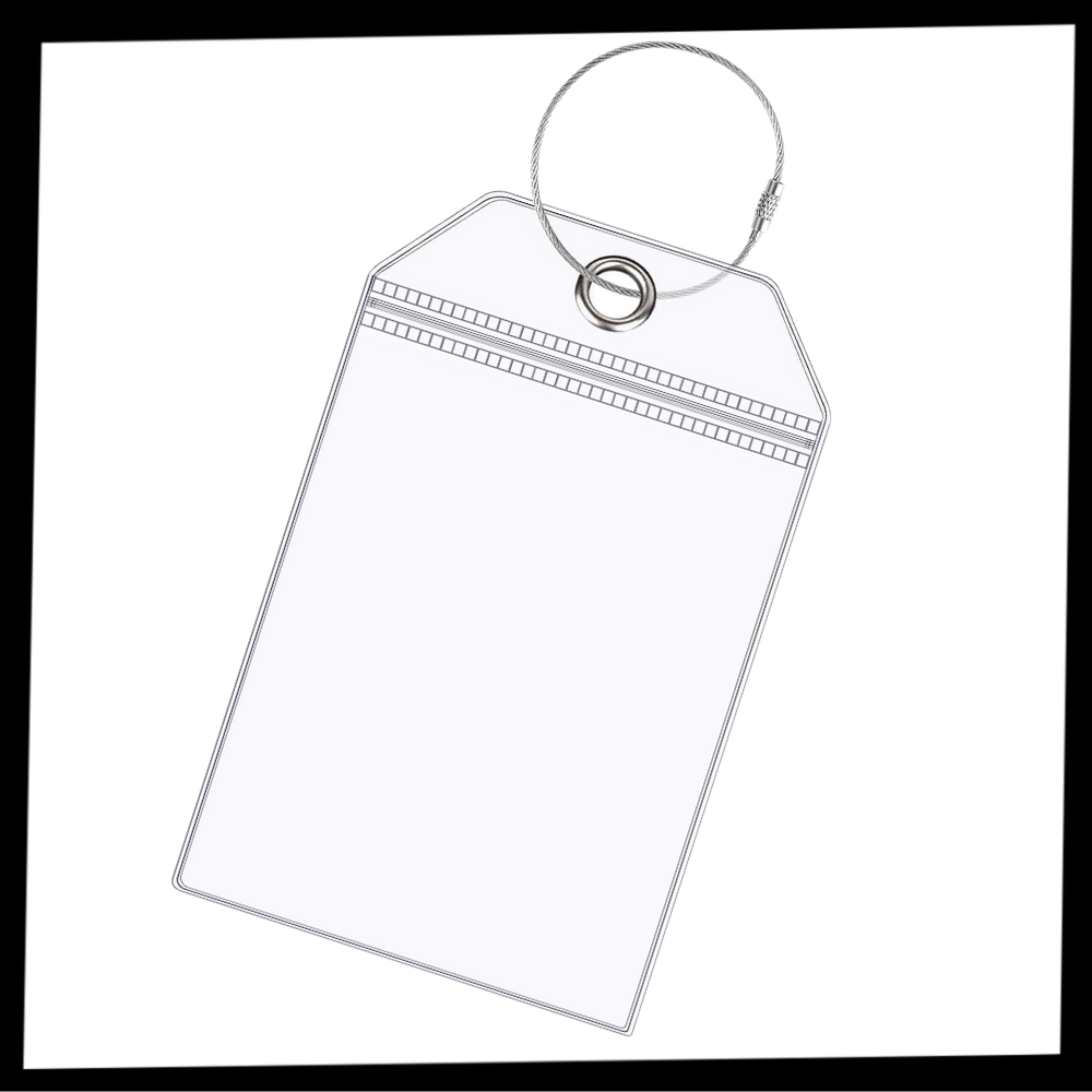 Etiqueta de equipaje impermeable personalizada - Ozerty