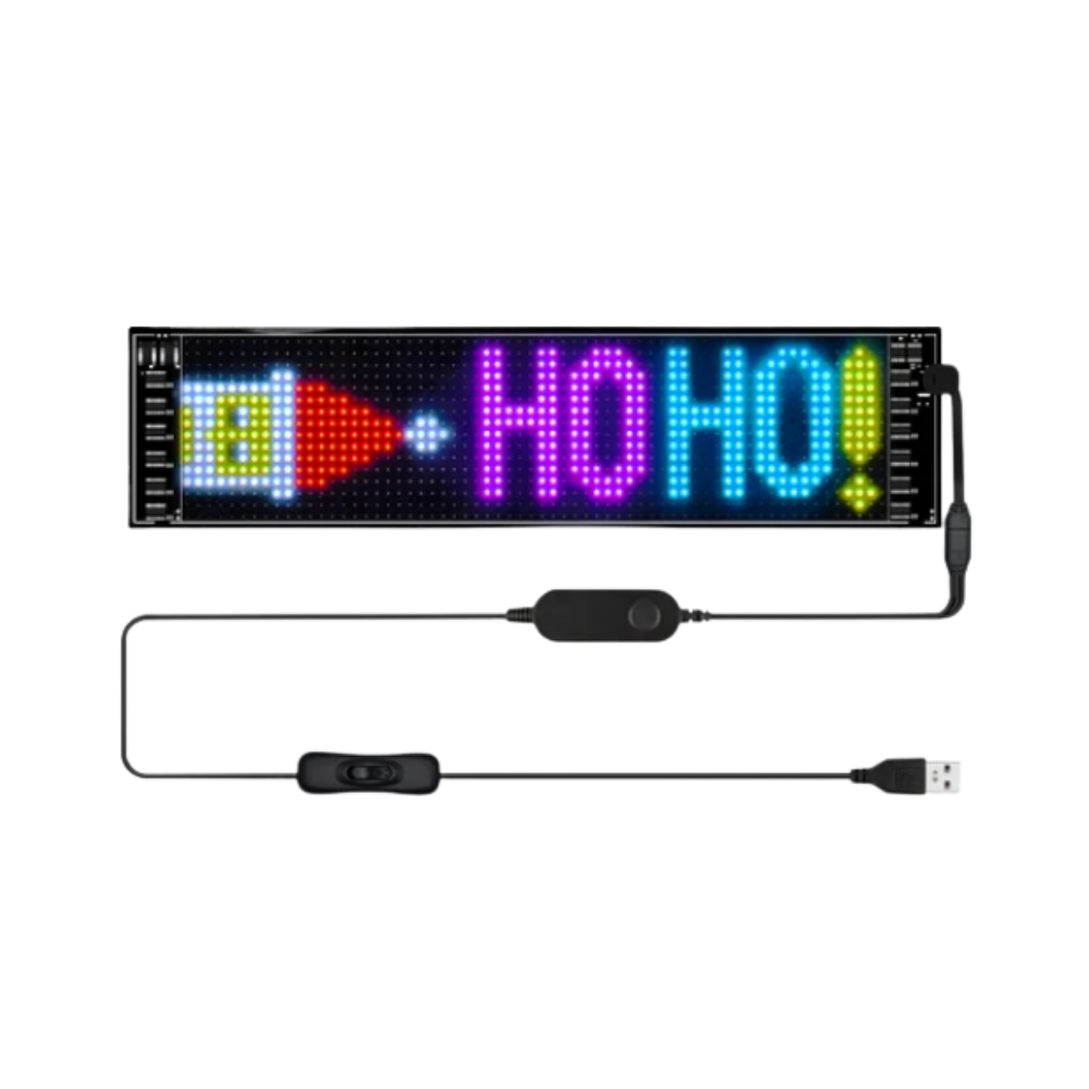 Panel LED flexible y personalizable
-17 x 7 cm / 6.70 x 2.79" - Ozerty