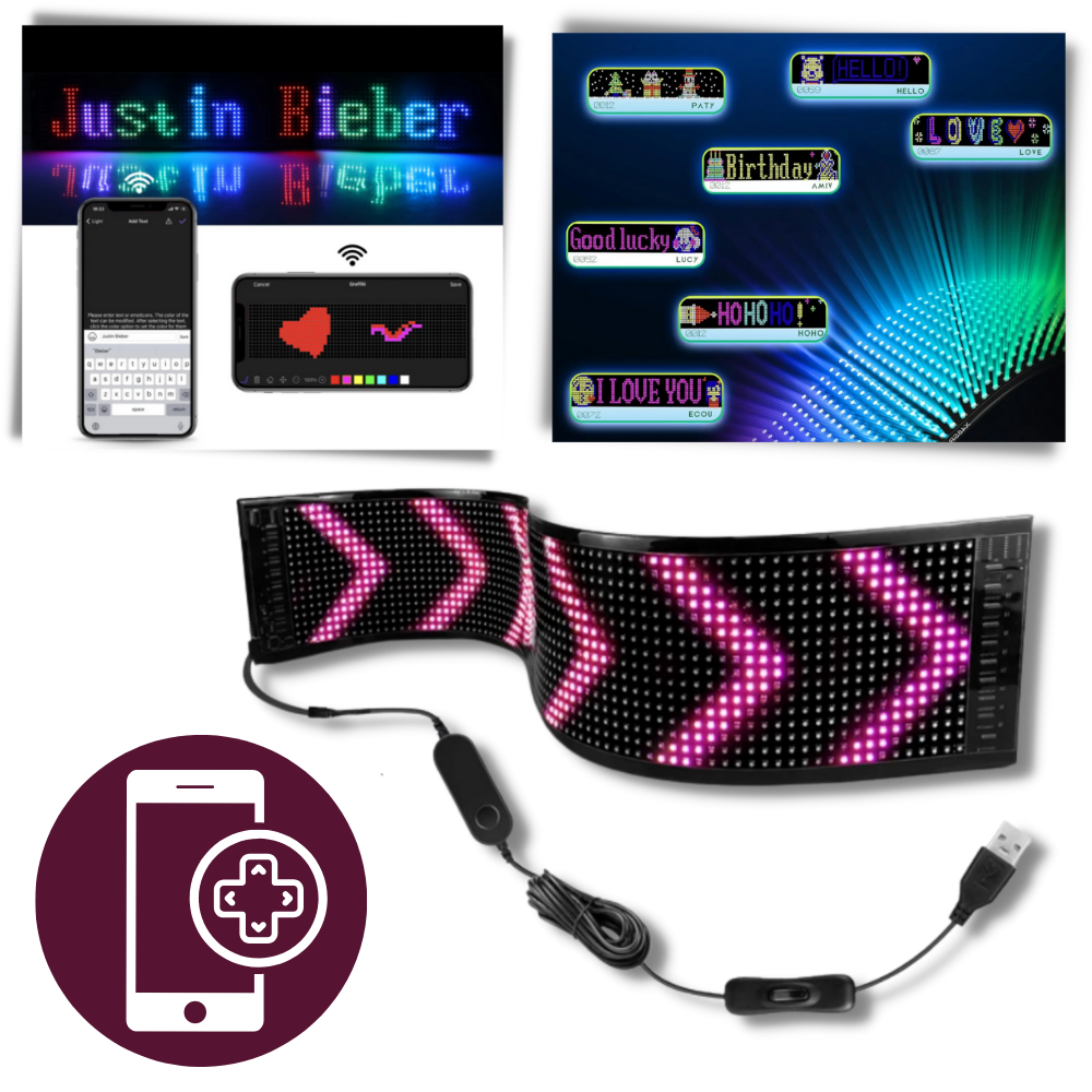 Panel LED flexible y personalizable
- Ozerty