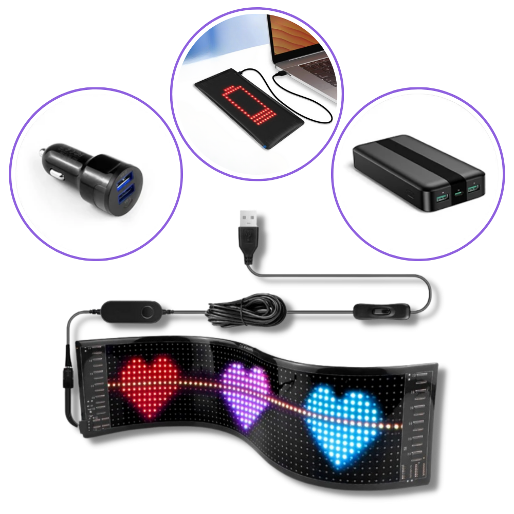 Panel LED flexible y personalizable
- Ozerty