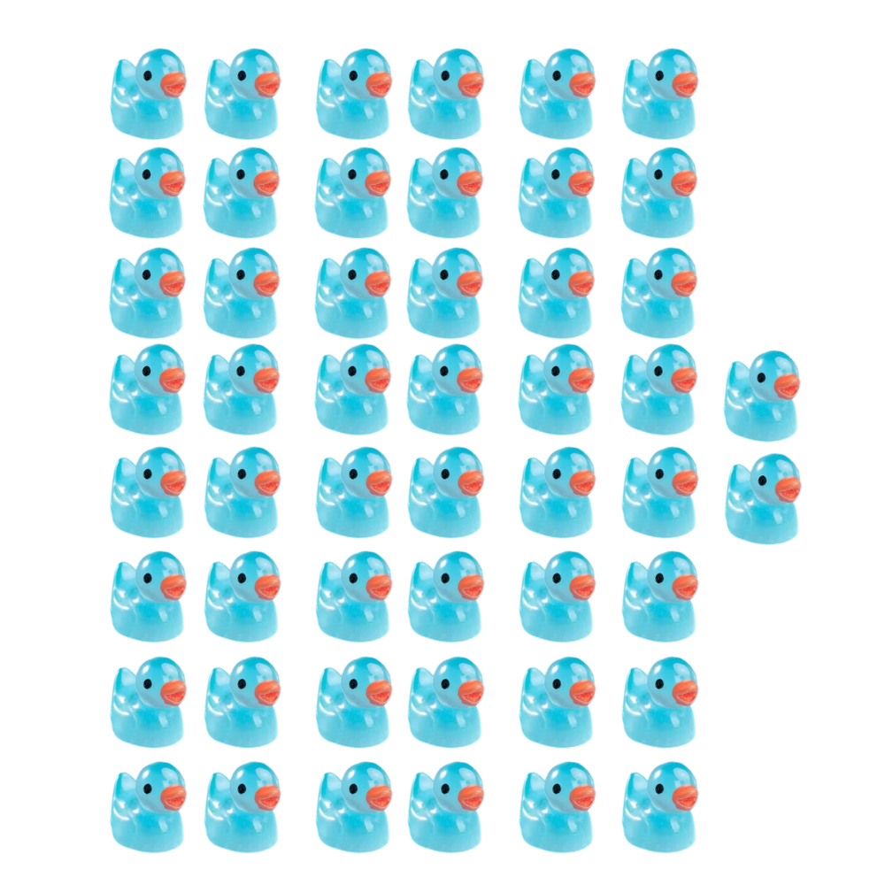 Kit de patitos de juguete -Azul luminoso - Ozerty