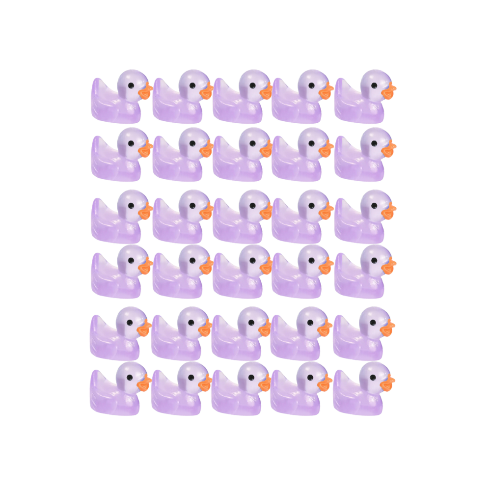 Kit de patitos de juguete -Morado luminoso - Ozerty