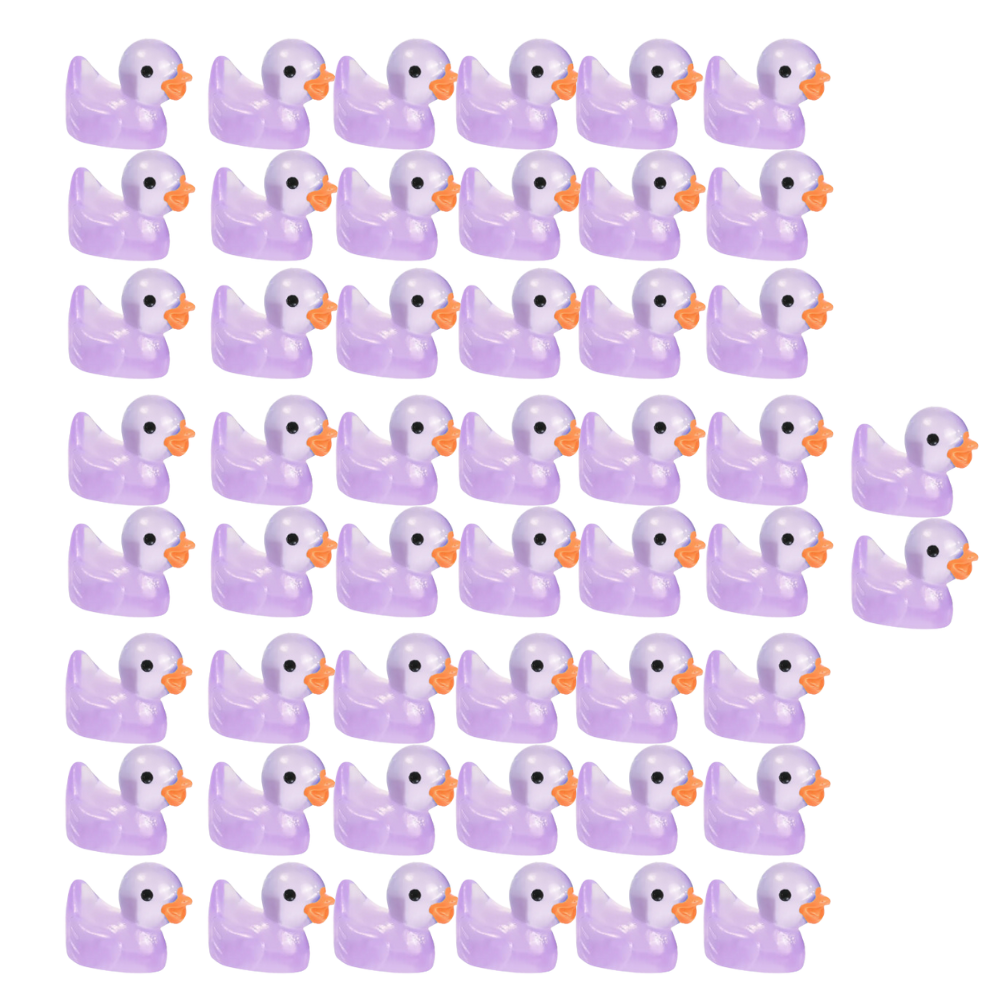 Kit de patitos de juguete -Morado luminoso - Ozerty