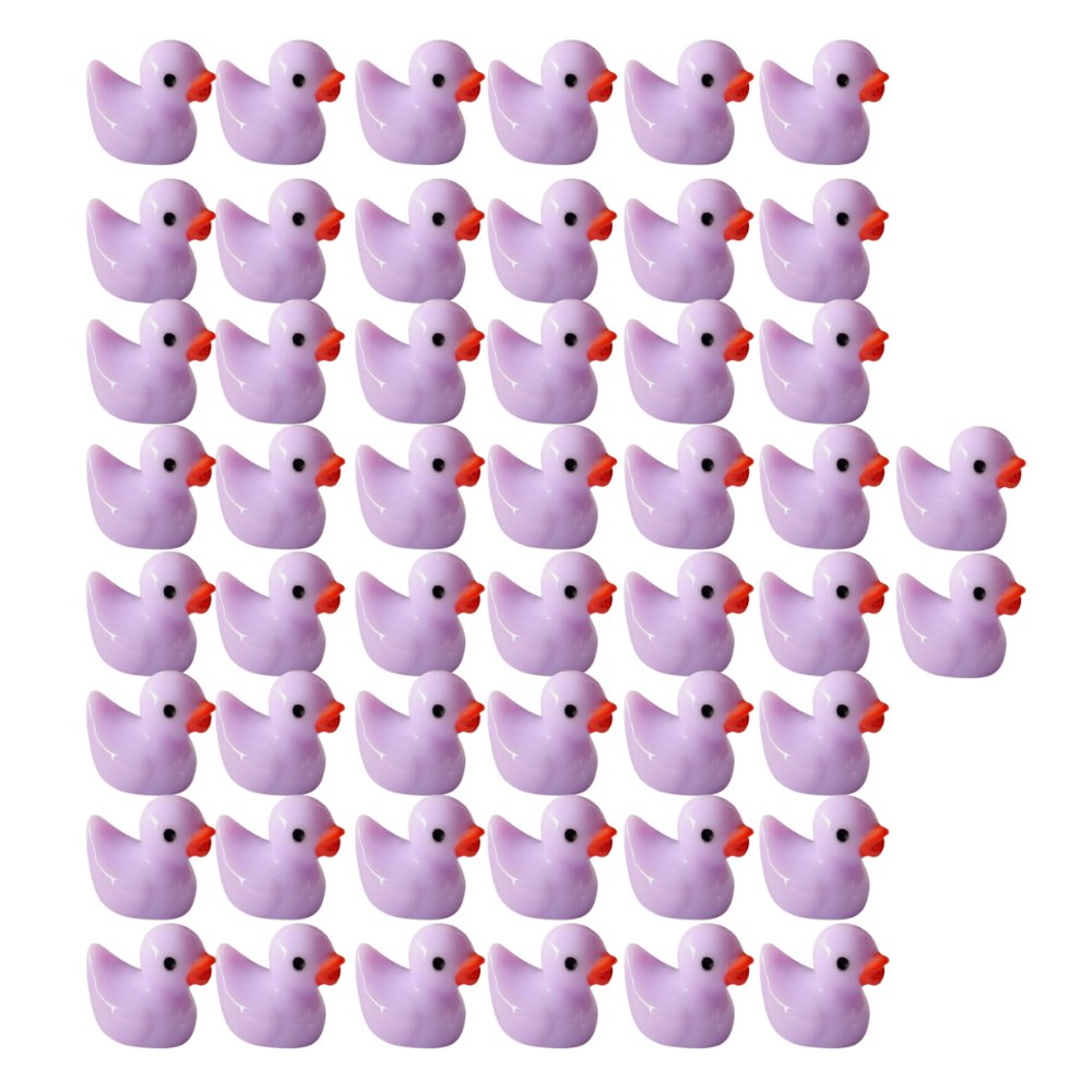 Kit de patitos de juguete -Morado - Ozerty