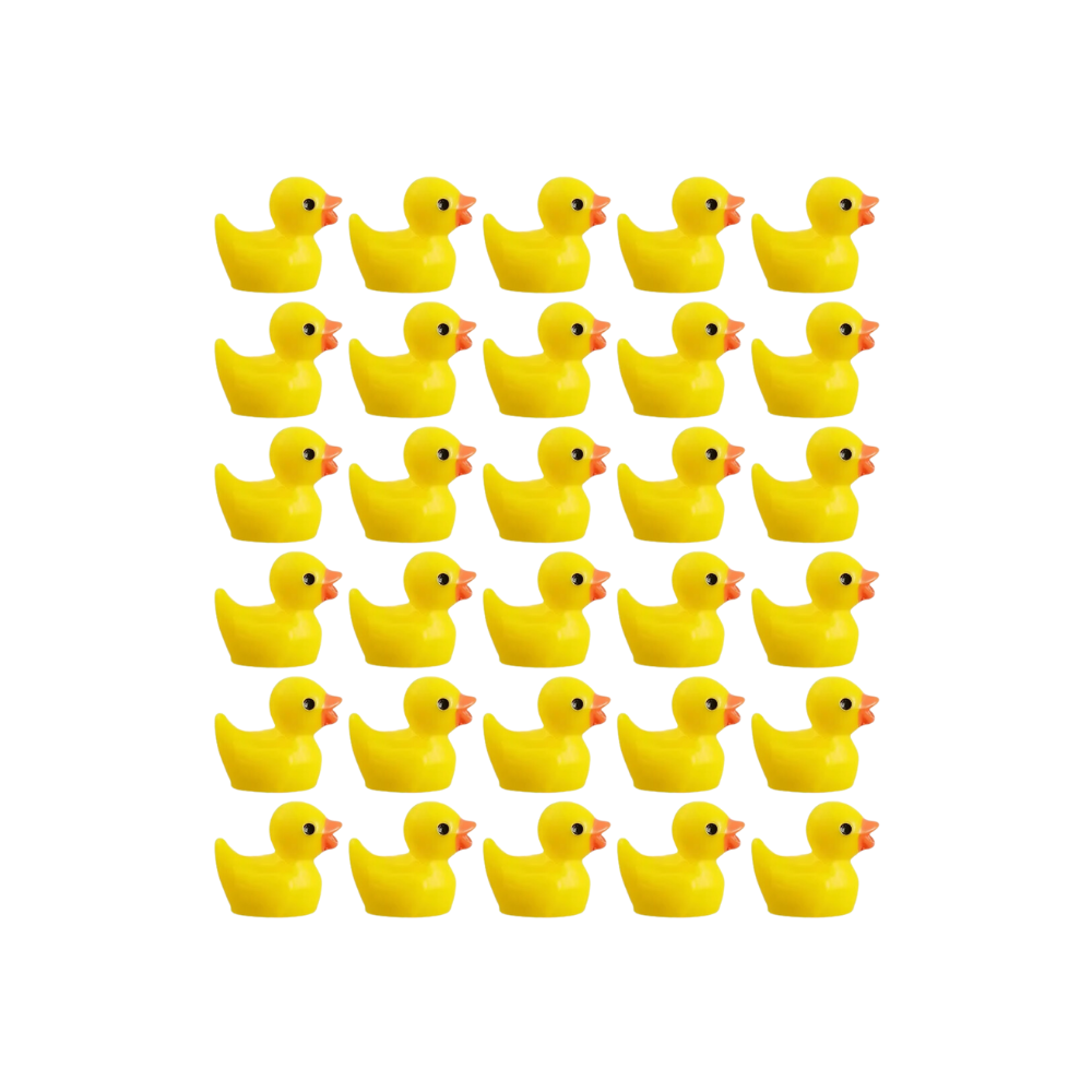 Kit de patitos de juguete -Amarillo - Ozerty