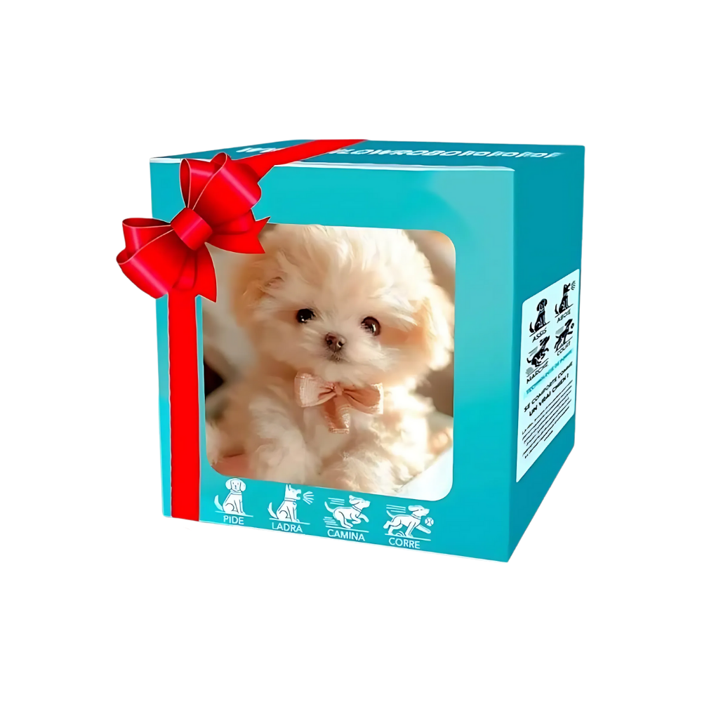 Lindo cachorro robotizado -Perro suave - Ozerty