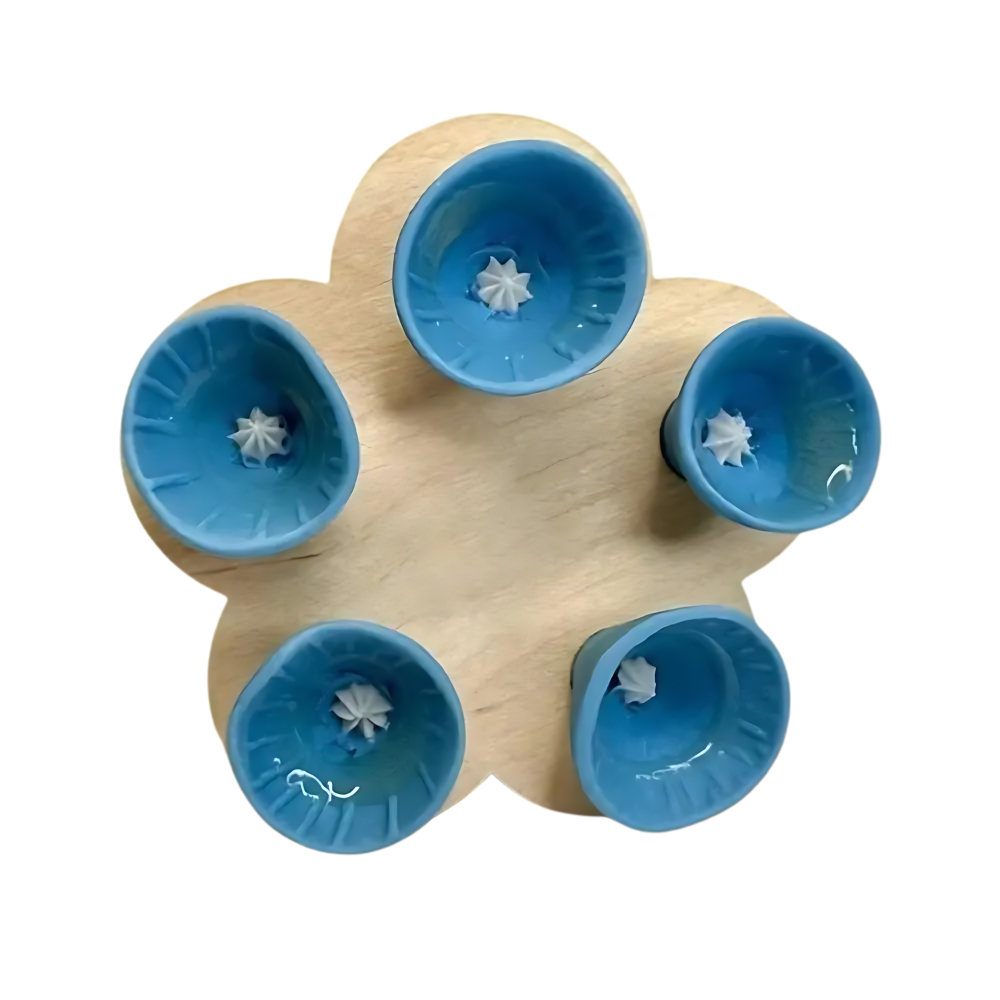 Copas polinizadoras para abejas -Azul - Ozerty