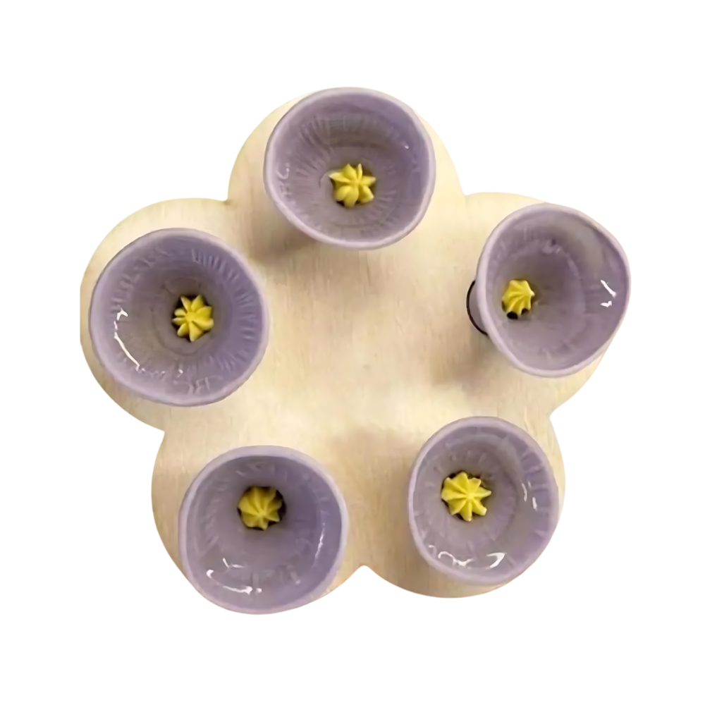 Copas polinizadoras para abejas -Morado - Ozerty