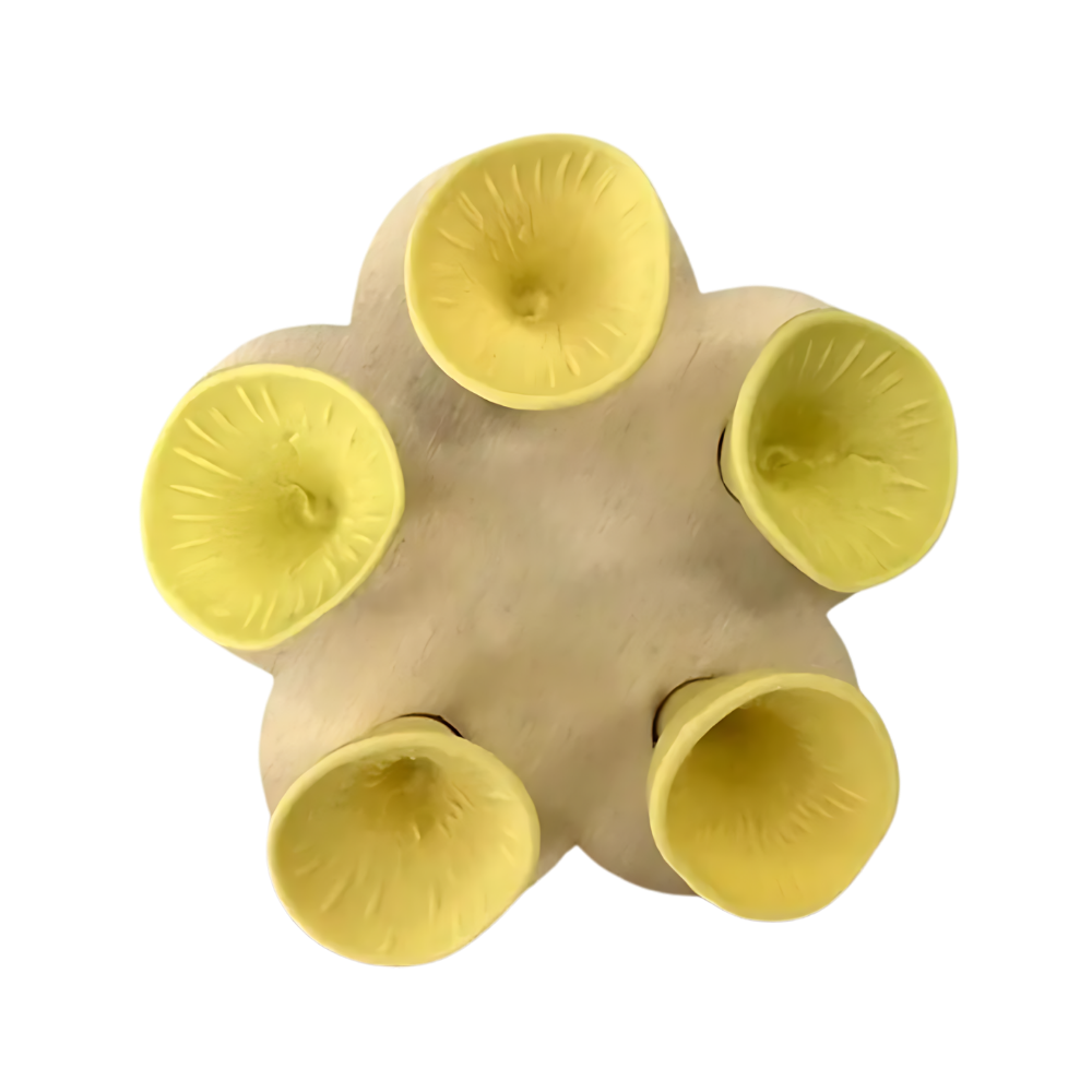 Copas polinizadoras para abejas -Amarillo - Ozerty