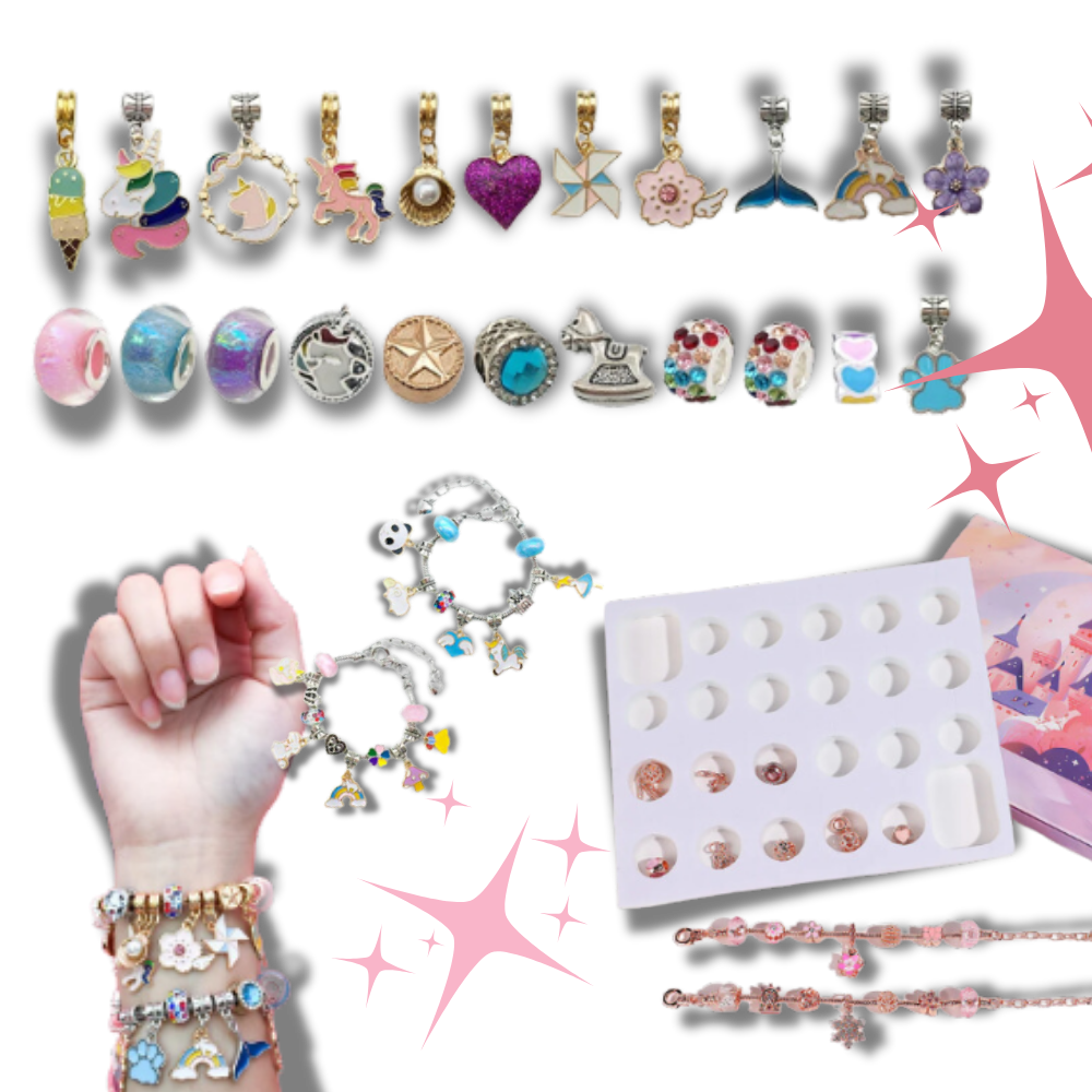 Calendario de Adviento DYI de 24 días con bisutería - Ozerty