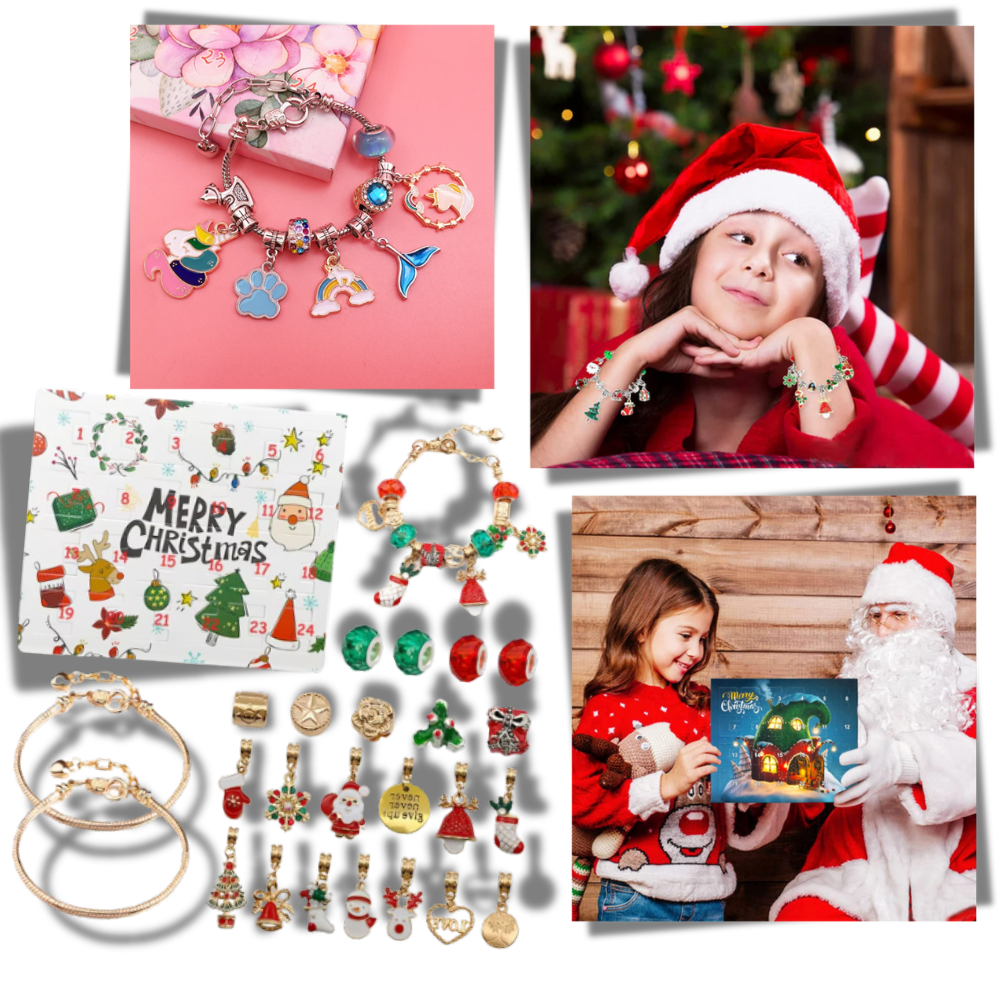 Calendario de Adviento DYI de 24 días con bisutería - Ozerty