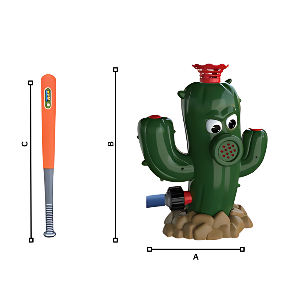 Lanzador de pelotas de béisbol con agua 2 en 1
- Ozerty