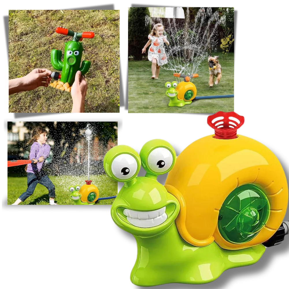 Lanzador de pelotas de béisbol con agua 2 en 1
- Ozerty