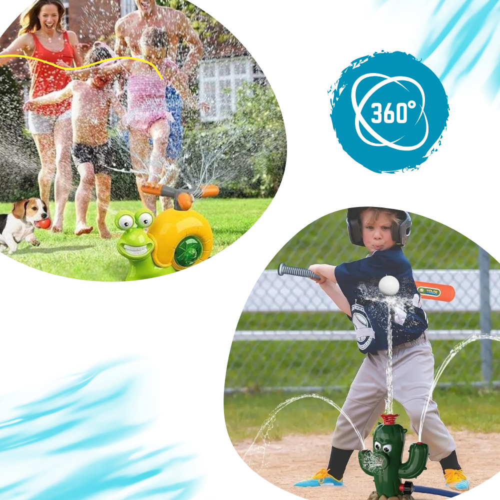 Lanzador de pelotas de béisbol con agua 2 en 1
- Ozerty