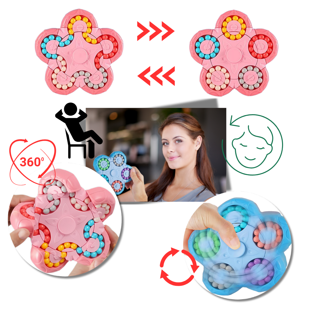 Rompecabezas giratorio Magic Bean - Ozerty