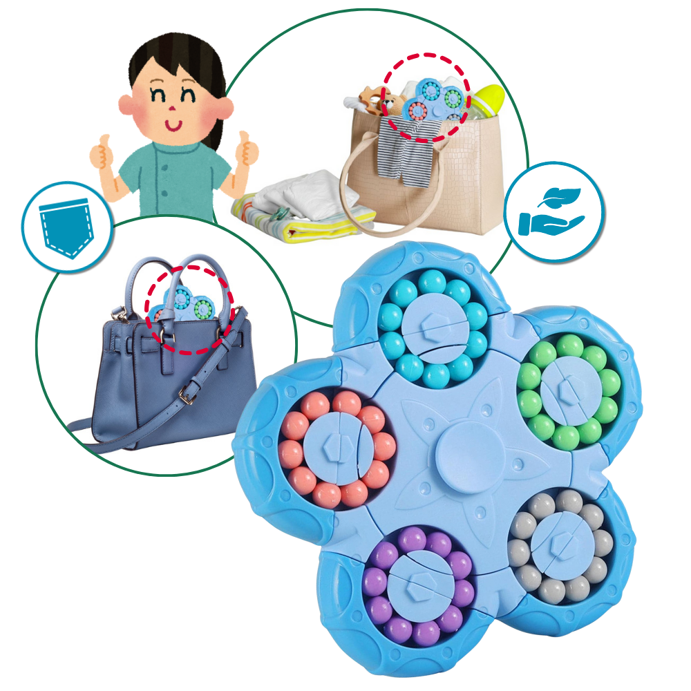 Rompecabezas giratorio Magic Bean - Ozerty