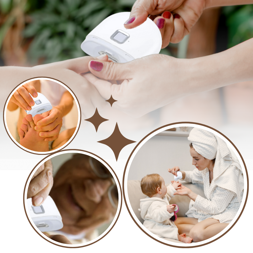 Cortaúñas eléctrico de doble velocidad
- Ozerty