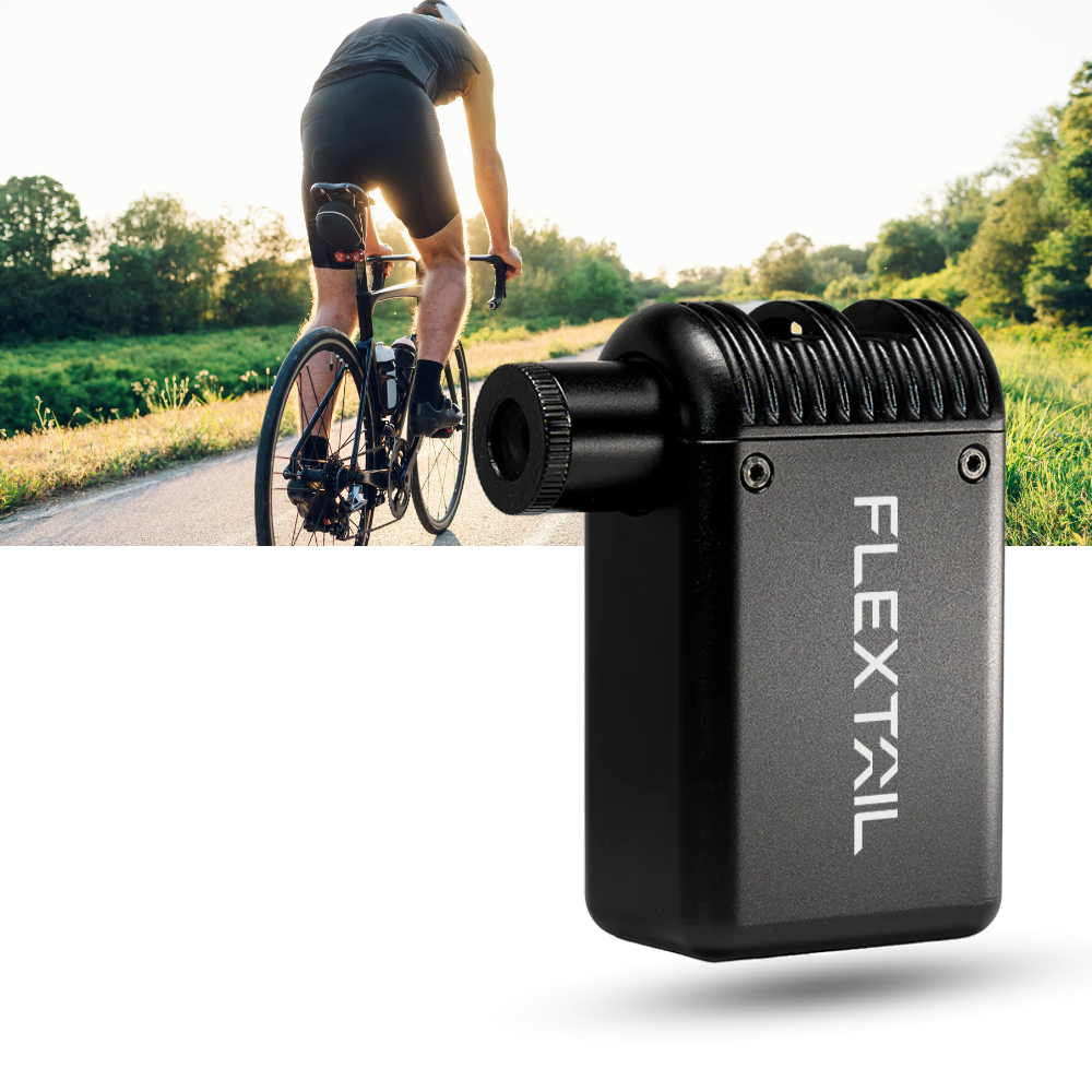 Bomba de doble válvula para neumáticos de bicicletas - Ozerty