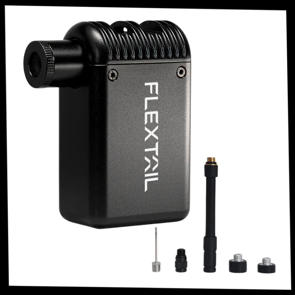 Bomba de doble válvula para neumáticos de bicicletas - Ozerty