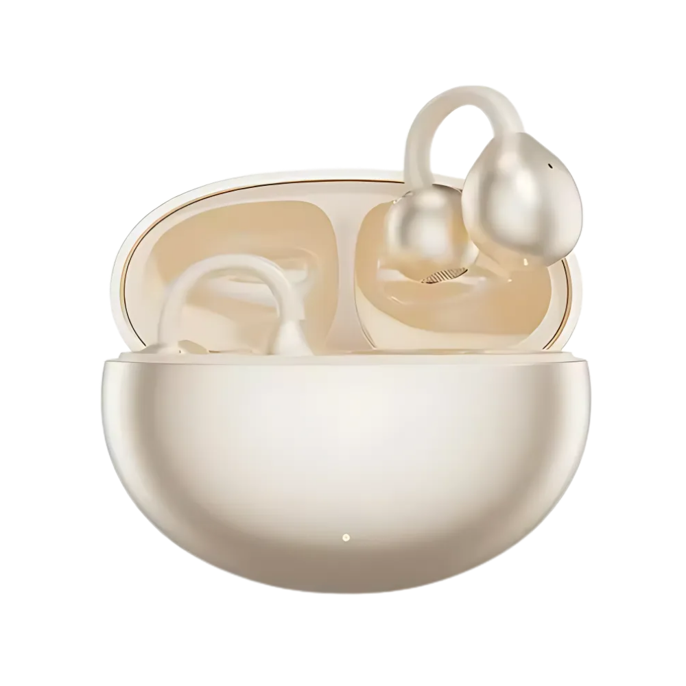 Auriculares de clip DualSync -Beige - Ozerty