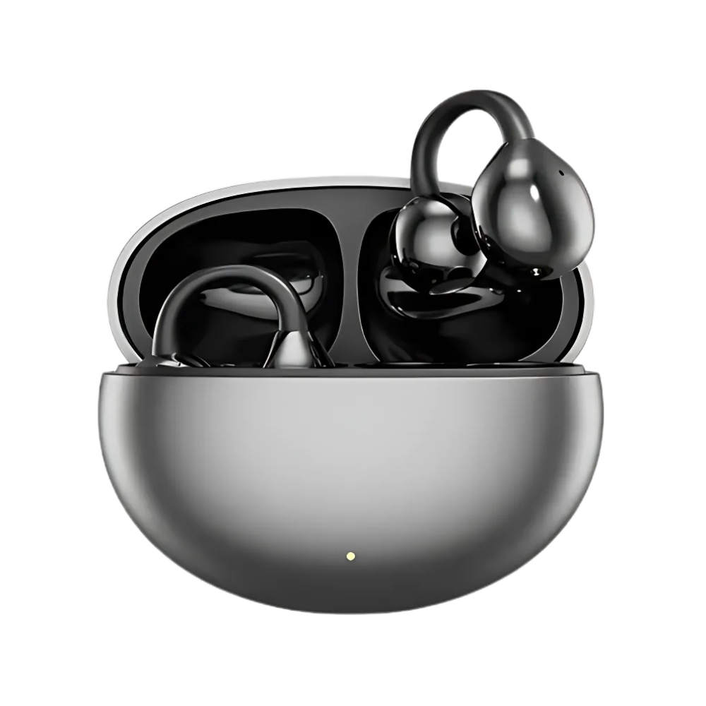 Auriculares de clip DualSync -Negro - Ozerty