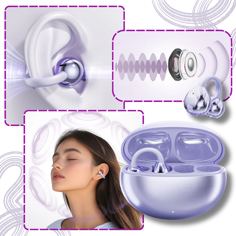 Auriculares de clip DualSync - Ozerty