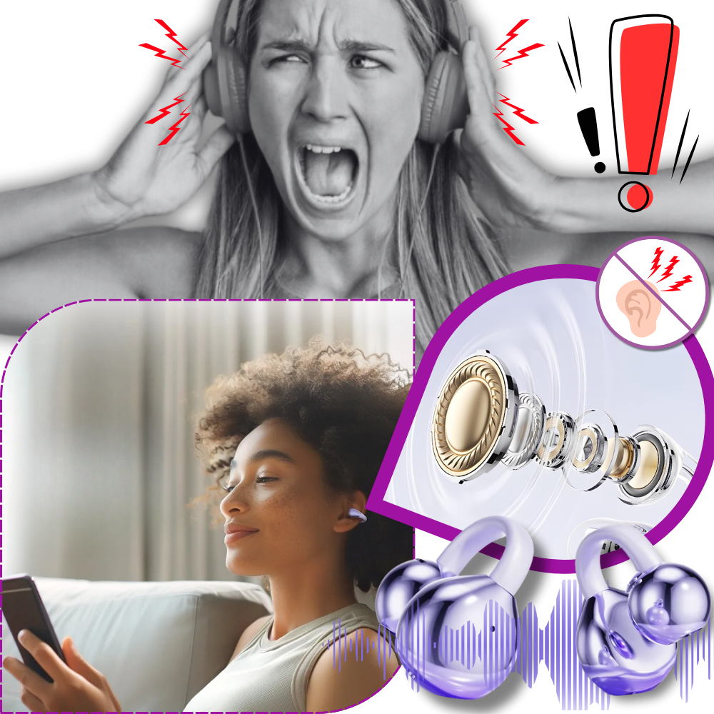 Auriculares de clip DualSync - Ozerty