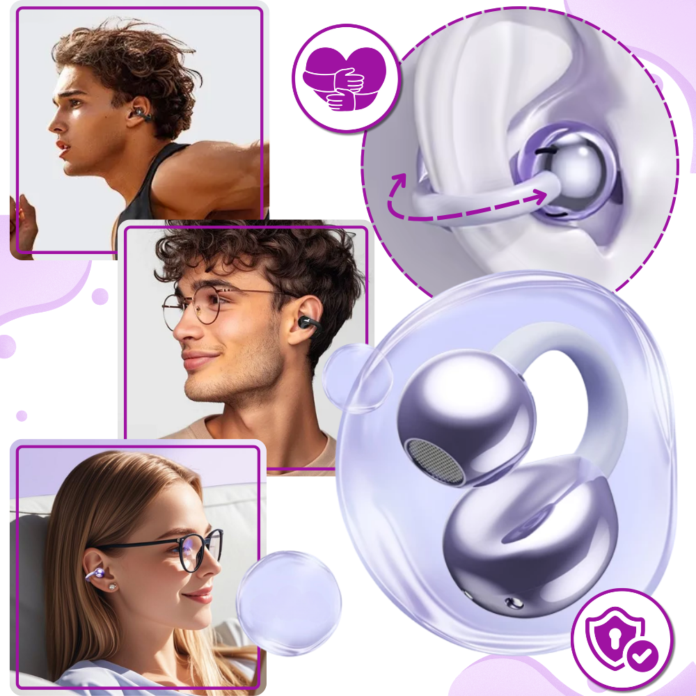 Auriculares de clip DualSync - Ozerty