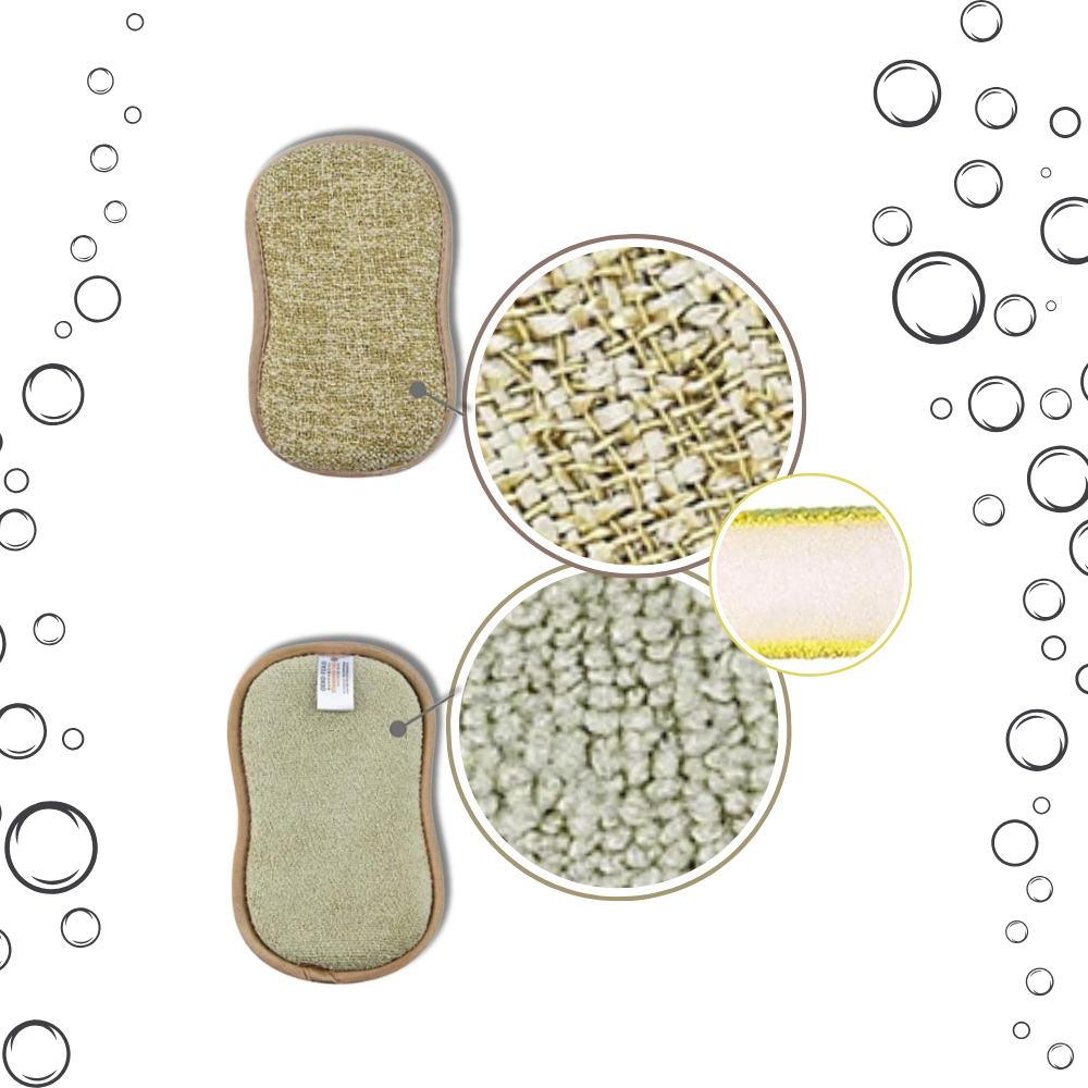 Esponja reutilizable y duradera
- Ozerty