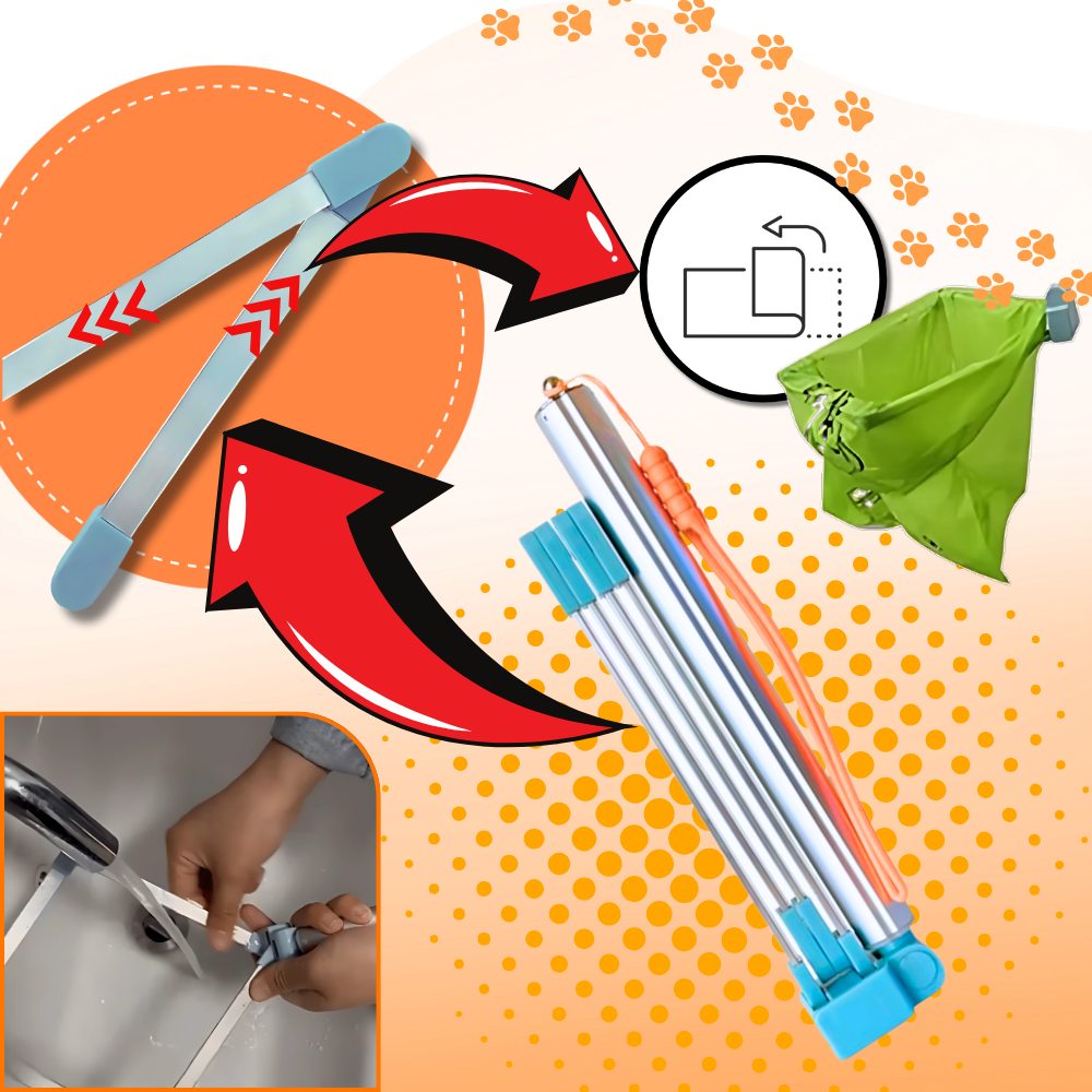 Recogedor extensible para excrementos de perro - Ozerty