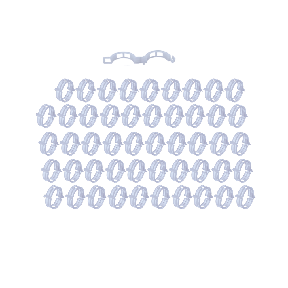 Enganches de apoyo para plantas
-50 unidades - Ozerty