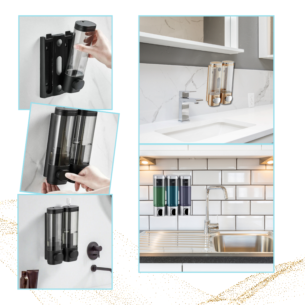 Dispensador de jabón de pared
- Ozerty