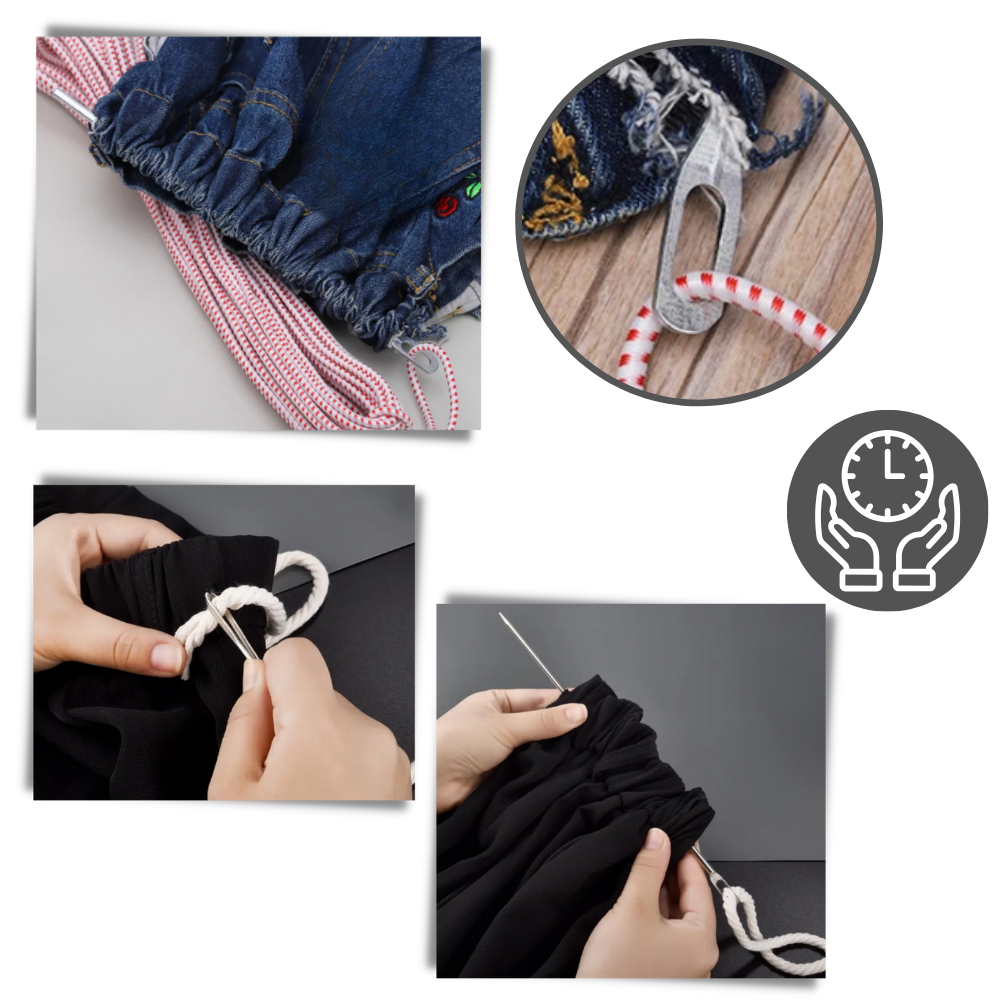 Enhebrador para cordones elásticos ajustables
- Ozerty