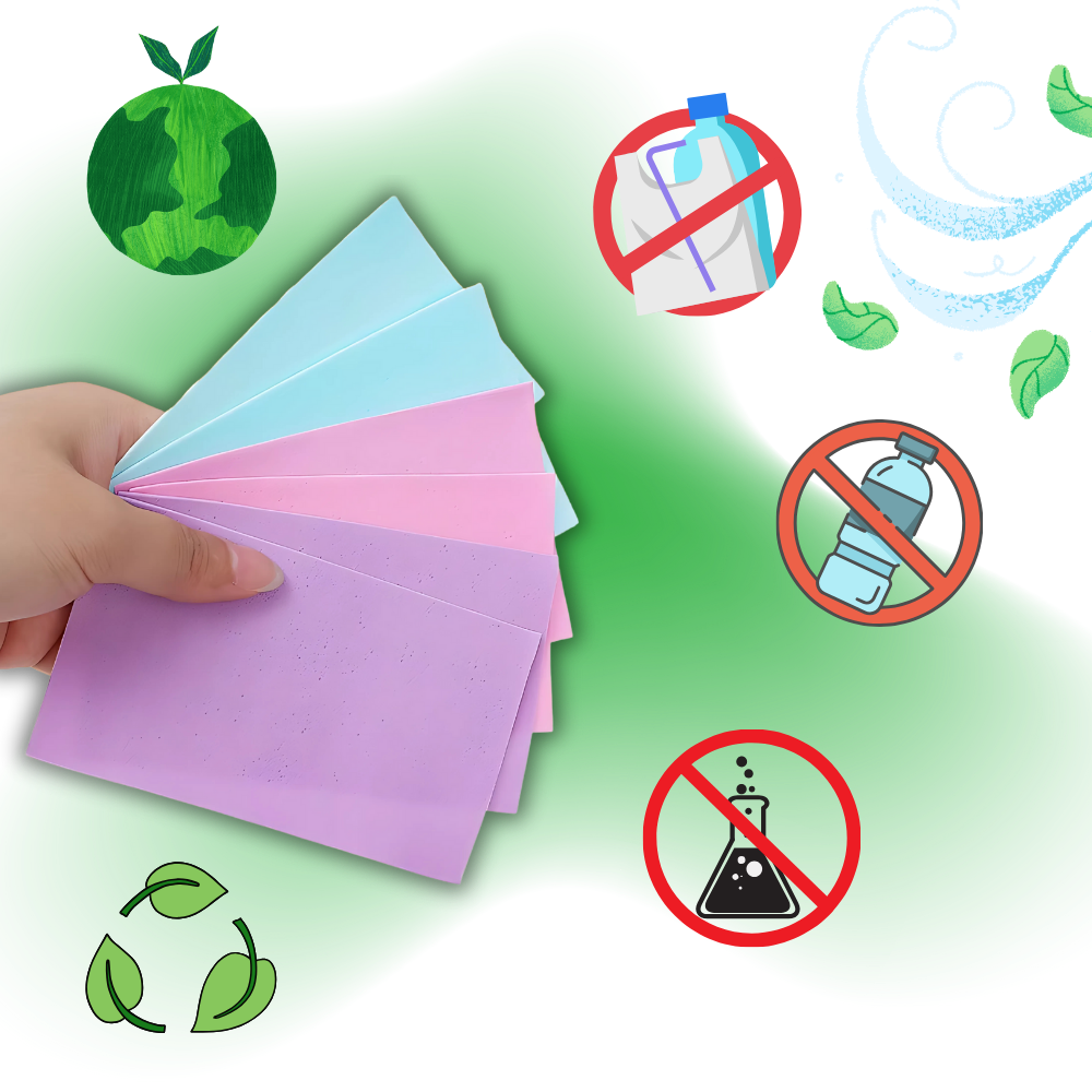 Toallitas higiénicas ecológicas - Ozerty