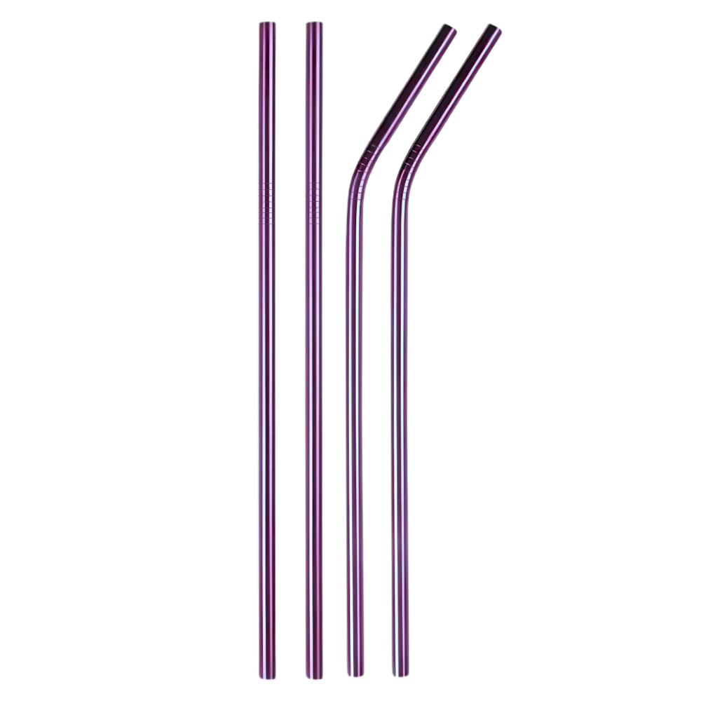 Pajita ecológica -Púrpura - Ozerty