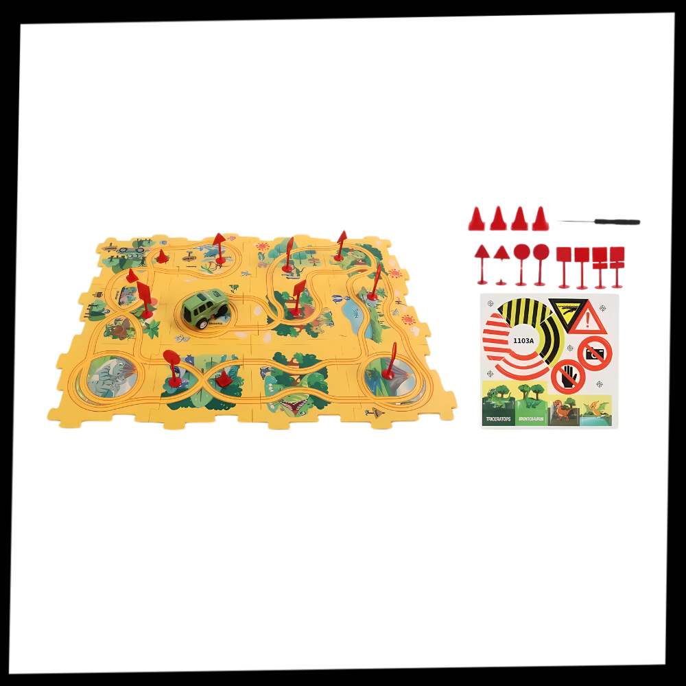 Circuito de juguete educativo para coches eléctricos
- Ozerty