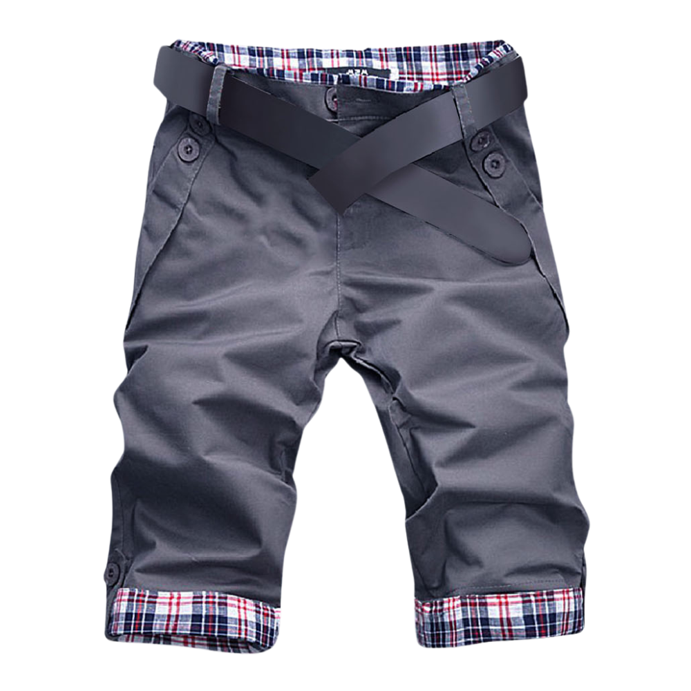 Pantalones cortos estilo cargo elegante para hombre
-Gris/MGris/LGris/XLGris/XXLGris/3XL - Ozerty