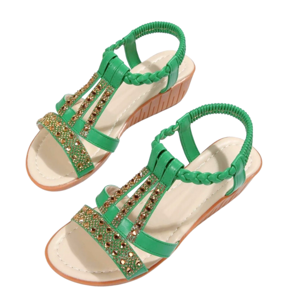 Elegantes sandalias ortopédicas Boho
-Verde/EU35/UK2/US4.5Verde/EU36/UK3/US5.5Verde/EU37/UK4/US/6.5Verde/EU38/UK4.5/US7Verde/EU39/UK5.5/US8Verde/EU40/UK6/US8.5Verde/EU41/UK7/US9.5 - Ozerty